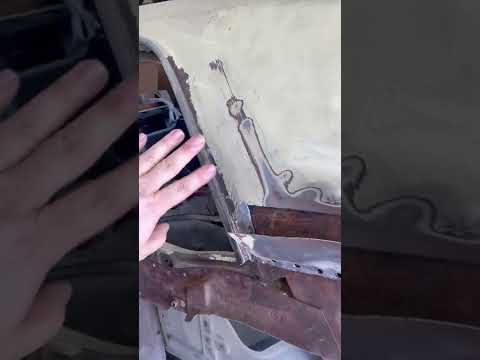 Shaving the Drip Rail? 1966 Mustang