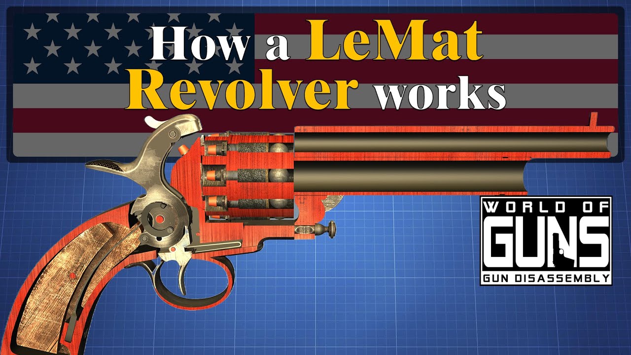 How a LeMat Revolver works