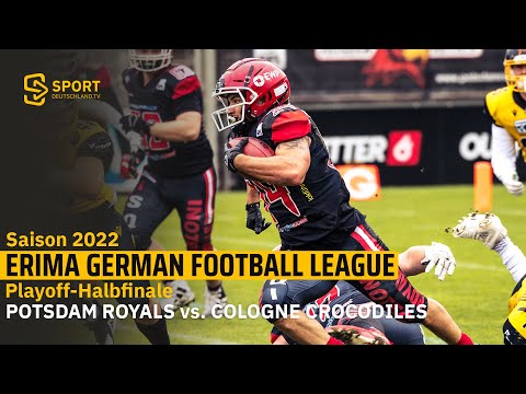 Re-Live: GFL Playoff-Halbfinale! Potsdam Royals vs. Cologne Crocodiles | SDTV American Football