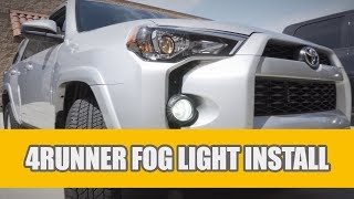 2010 - 2019 Toyota 4Runner LED Fog Lights Bulb Upgrade & Install