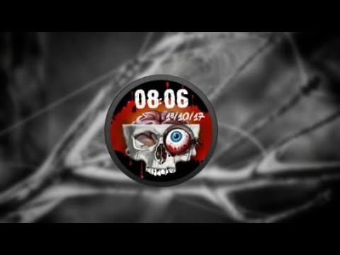 Halloween Watch Faces 💀 Horror Pack Video