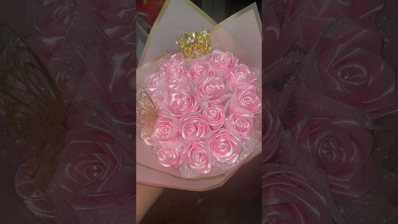 Ramo de 20 rosas eternas #eternal roses #ribbon roses