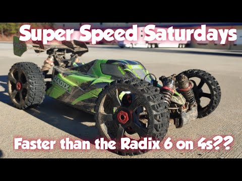 Super Speed Saturdays - Team Corally Radix 4 3s and 4s Stock Test