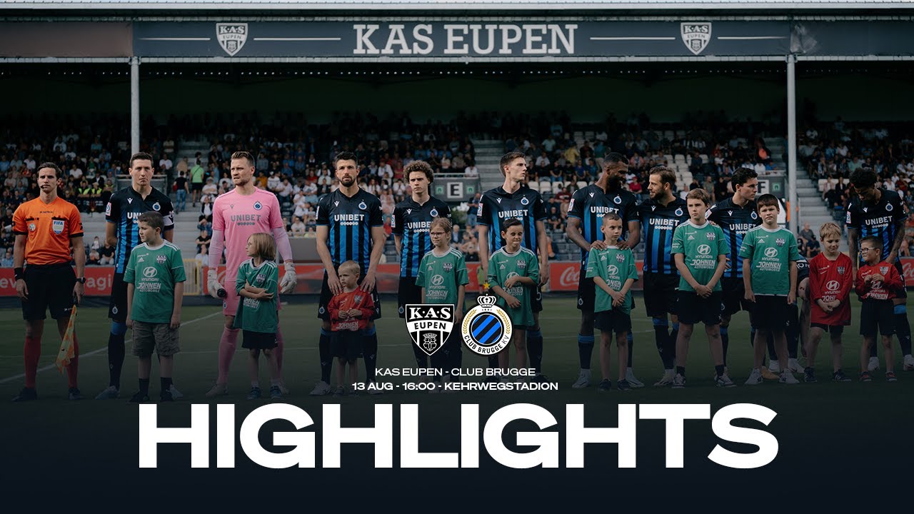 AS Eupen vs Club Brugge highlights