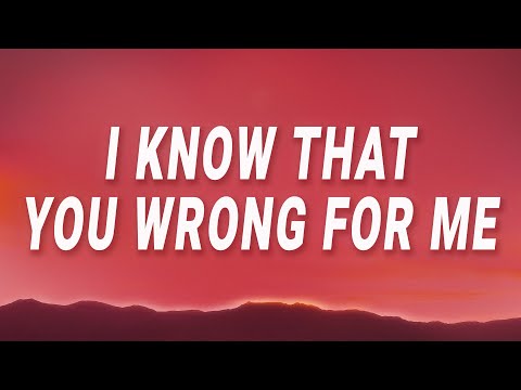 Miley Cyrus - I know that you wrong for me (Angels Like You) (Lyrics)