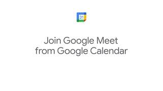 How to: Join Google Meet from Google Calendar using Google Workspace f