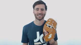 Video thumbnail: SSK White Line 11.25" Baseball Glove: S20LFBRD