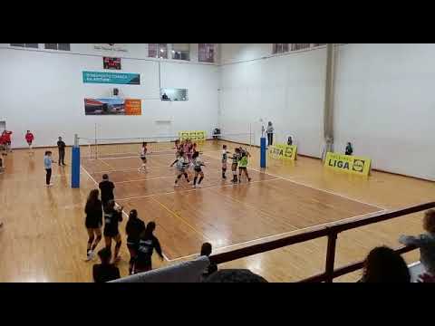 Ponto final do 3º set e jogo - Sporting CP vs Leixões SC