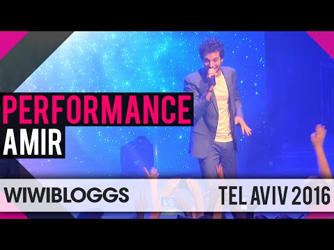 Amir France 2016 "J'ai cherché" LIVE at Israel Calling, Tel-Aviv | wiwibloggs
