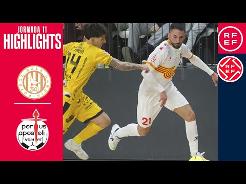 Resumen #PrimeraDivisiónFS | Industrias Santa Coloma 5-3 Noia Portus Apostoli | Jornada 11
