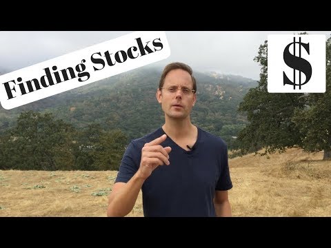 Dividend Investing: How I Find Stocks (Selecting Dividend Stocks) Video