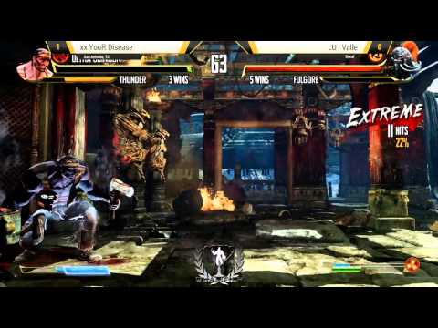 TXS2015 - xx YouR Disease ( Thunder ) vs LU|Alex Valle ( Fulgore ) // KI