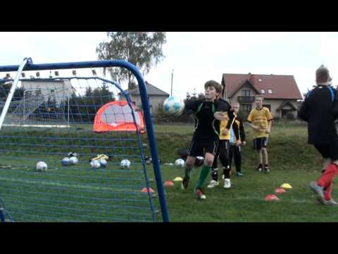 Trening bramkarski Szkoły Piłkarskiej Górnik Libiąż - cz. 2