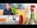 Air Cannon Destruction W The Muppets