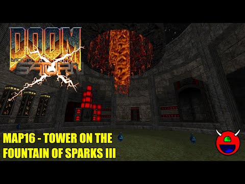 Doom 2: Back to Saturn X Episode 2 (BTSX2) - MAP16 Tower in the Fountain of Sparks III