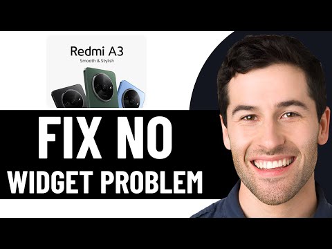 HOW TO ADD WIDGETS ON REDMI A3 - FIX NO WIDGETS PROBLEM 2026! (FULL GUIDE)