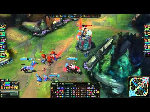SKT T1 Faker   Gangplank vs Fiora   KR LOL Challenger 988LP
