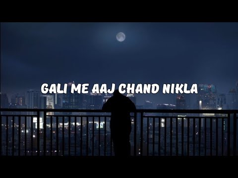 Gali Mein Aaj Chand Nikla - Lyrics | Alka Yagnik | Zakhm | Keep Smiling