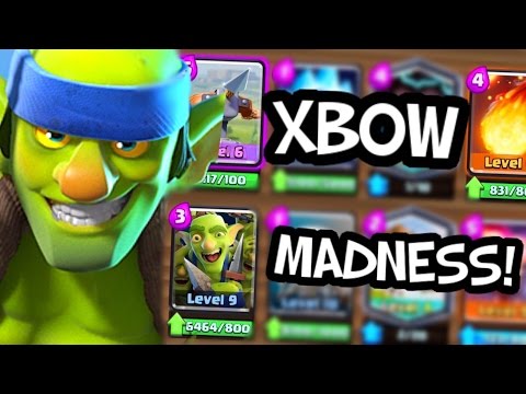 ANTI META: THE XBOW IS BACK! - Grand Challenge Insane Xbow Deck LIVE! - Clash Royale