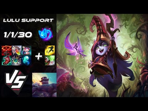 SUPPORT Lulu vs Braum - EU Challenger Patch 14.23