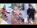 KiDS GAAN SLEEëN VAN DE BERG ?❄️ | Bellinga Vlog #2010