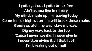 Airbourne - Bottom Of The Well with lyrics