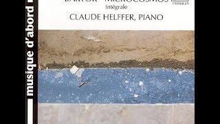 Béla Bartók, Microcosmos, Part I, II & III, complete, Claude Helffer