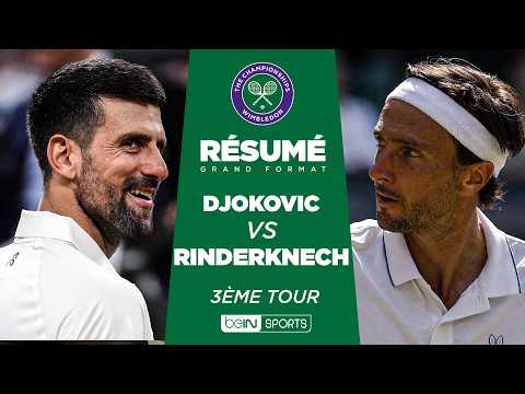 WIMBLEDON : Novak DJOKOVIC vs Arthur RINDERKNECH | 3ème tour