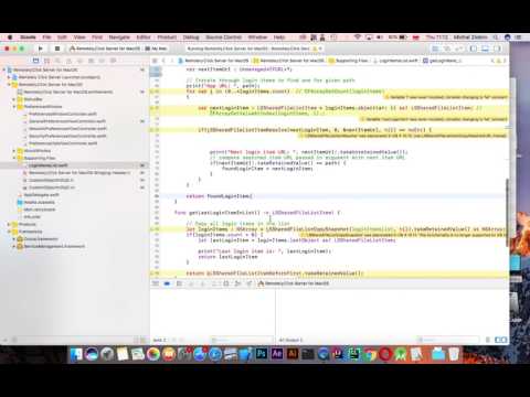OS X Cocoa Programming - Login Item - Add:Remove using kLSSharedFileListSessionLoginItems Users & Gr