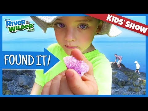 KIDS FIND GEMS ON FAMILY VACATION | YOUTUBE FOR KIDS