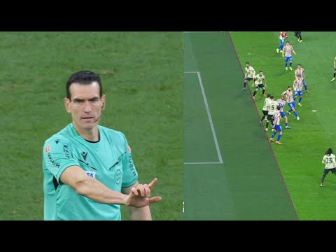 Pau Cubarsí Goal Disallowed, Atlético Madrid vs Barcelona 4-0, Supercopa de España Semi Final 2026