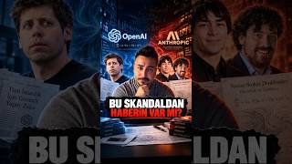 Şu skandaldan haberiniz var mı? #SamAltman #OpenAI #Anthropic #LeventA