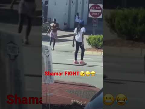 Shamar fight and fell in bushes 😂 #viral #comedy #funnyvideo #shamar #fight