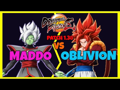DBFZ - MADDO vs OBLIVION gameplays (Super Baby 2, Zamasu, Trunks vs Gogeta 4, Vegito, Trunks)