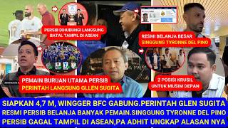 Download lagu 😱WinggerBFC Gabung Persib.Perintah GlenSugita.Gagal Tampil diAsean. Singgung Tyronne & Radovic mp3