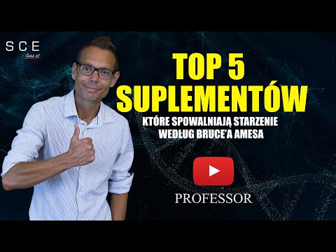 TOP 5 suplementów - które spowalniają starzenie według Bruce’a Amesa - Professor odc. 142