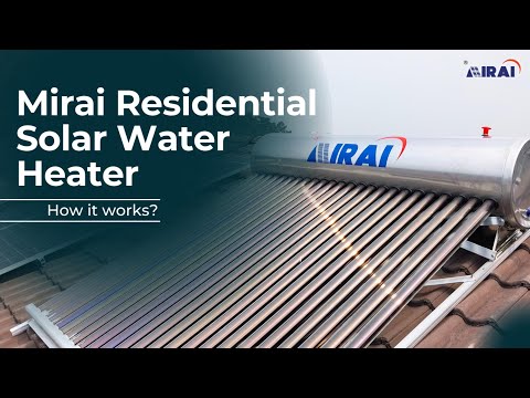How Mirai Residential Solar Water Heater works? (English Ver)