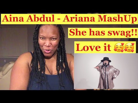 ARIANA GRANDE’S POSITIONS MASHUP - (COVER BY AINA ABDUL)  Reaction Video