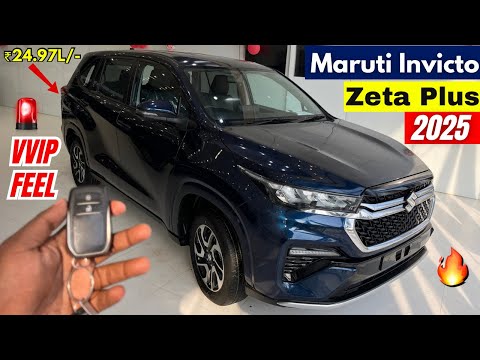 Fortuner जैसे भौकाल 🔥 आधे Rate में 😎 | Maruti Suzuki Invicto Zeta Plus 2025