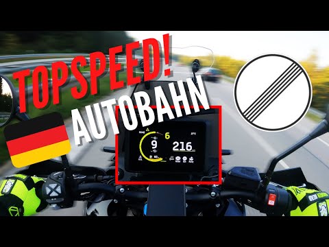 Husqvarna Norden 901| Topspeed test | Akrapovic RAW sound
