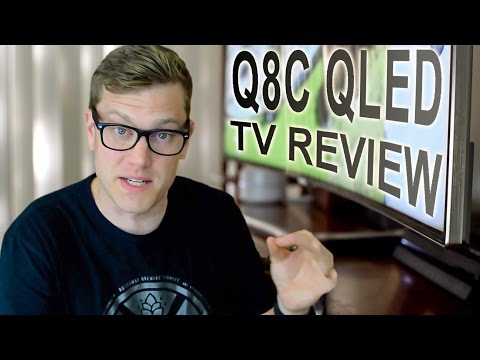 Samsung Q8C TV Review: A QLED Curve Ball