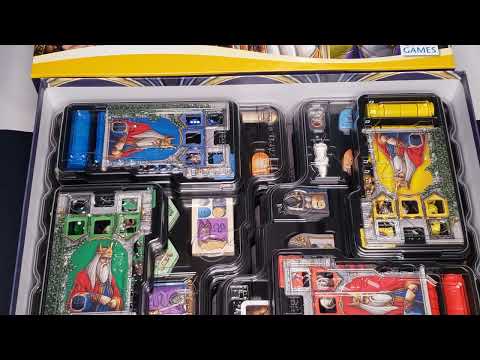 Merlin Deluxe Big Box Unboxing & Re-Unboxing Part Two / 4K / KICKSTARTER