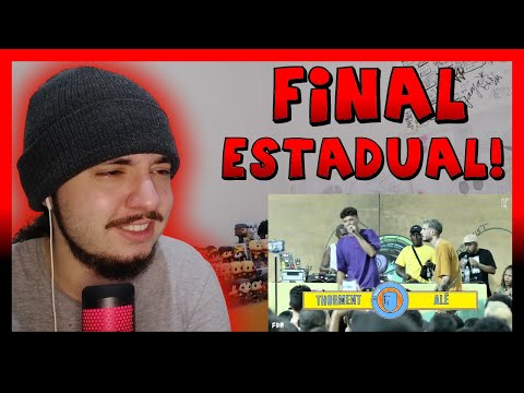 THORMENT vs ALÊ (GRANDE FINAL) - ESTADUAL RJ - DUELO DE MC'S 2022 | REACT BAUEB