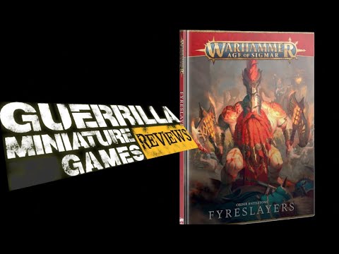 GMG Reviews - Order Battletome: Fyreslayers (2022) by Games Workshop