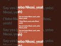 Oscar Mbo KG Smallz And Kabza De Small Yes God Feat Dearson Official Lyric Video Yesgod
