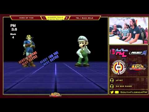 Casino Royale #1 - Winners Finals - Hero Of Time (Link) vs TGL | Blea Gelo (Luigi)