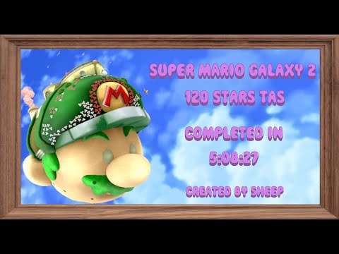 [TAS] Super Mario Galaxy 2 - "120 Stars" in 5:08:27