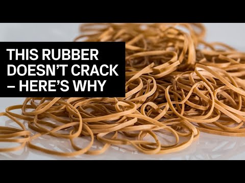 Developing Natural Rubber that Stretches Without Cracking