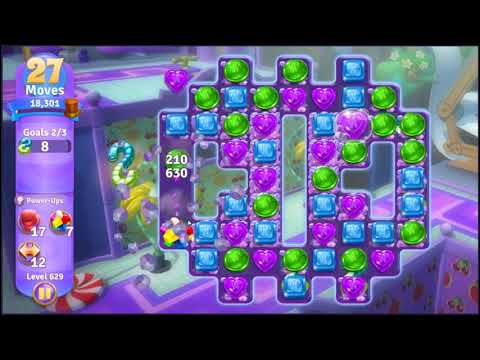 Wonka's World of Candy Level 629 - NO BOOSTERS + FULL STORY 🍫 | SKILLGAMING ✔️