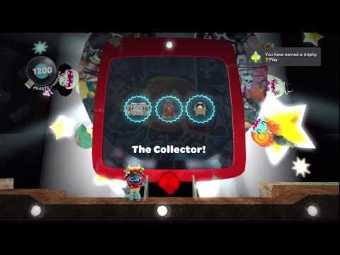 LittleBIGPlanet (720p HD) Walkthrough Part 86 - The Collector - All Three Medals